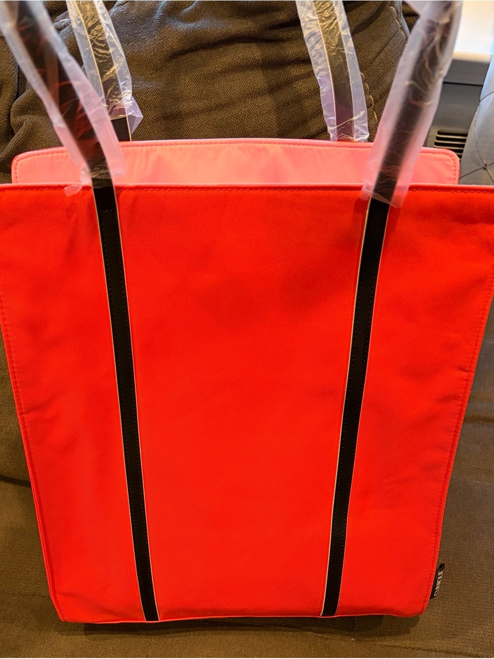Canvas Tote Bag with Black Trim - Lightweight Everyday Carry